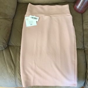 Pink Lularoe cassie skirt